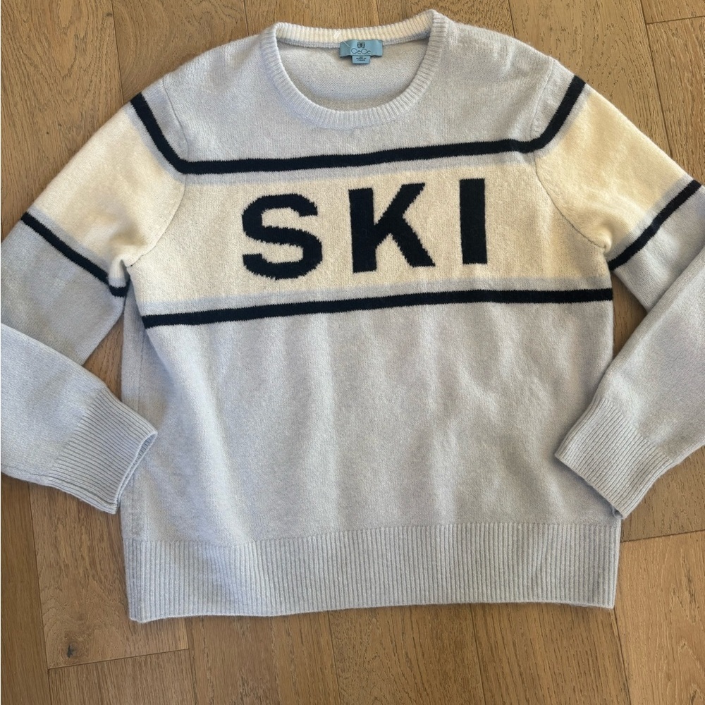 Cece Women’s Ski Sweater Blue Medium